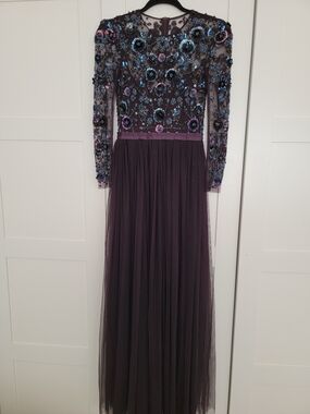 Needle And Thread Long Sleeve Mariel Gown